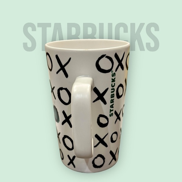 STARBUCKS 2015 XO TALL GEEEN DOT COFFEE MUG 16 FL OZ - Picture 5 of 9